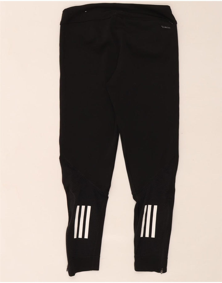 Adidas Womens Climacool Leggings UK 12/14 Medium Black Polyester