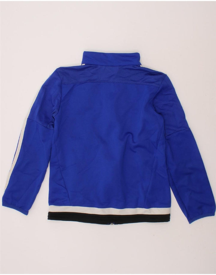 ADIDAS Boys Climacool Graphic Tracksuit Top Jacket 7-8 Years Blue Vintage Adidas and Second-Hand Adidas from Messina Hembry 