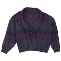 Vintage herre cardigan sweater IT 52 Stor flerfarvet flekket uld