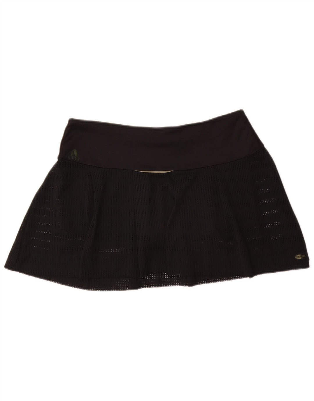 Adidas Dame Tennis Nederdel UK 14 Medium Sort Polyester