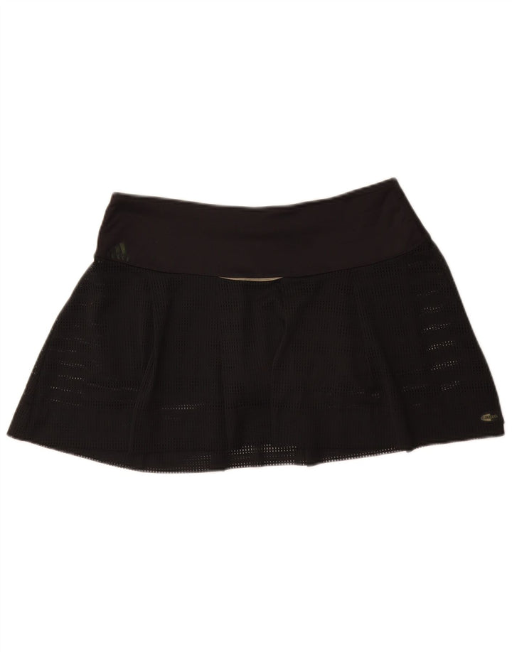 Adidas Dame Tennis Nederdel UK 14 Medium Sort Polyester