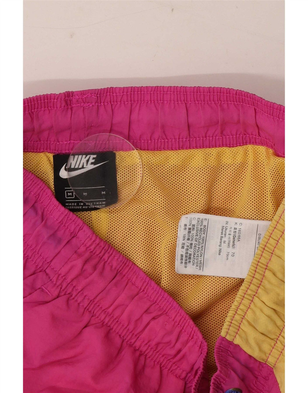 Nike Sportsshorts til mænd Medium Pink Colourblock Nylon