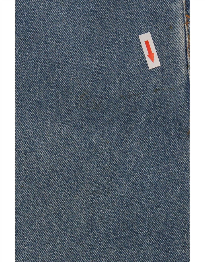 Swinger Dame Denim Nederdel IT 41 Medium W27 Blå Bomuld
