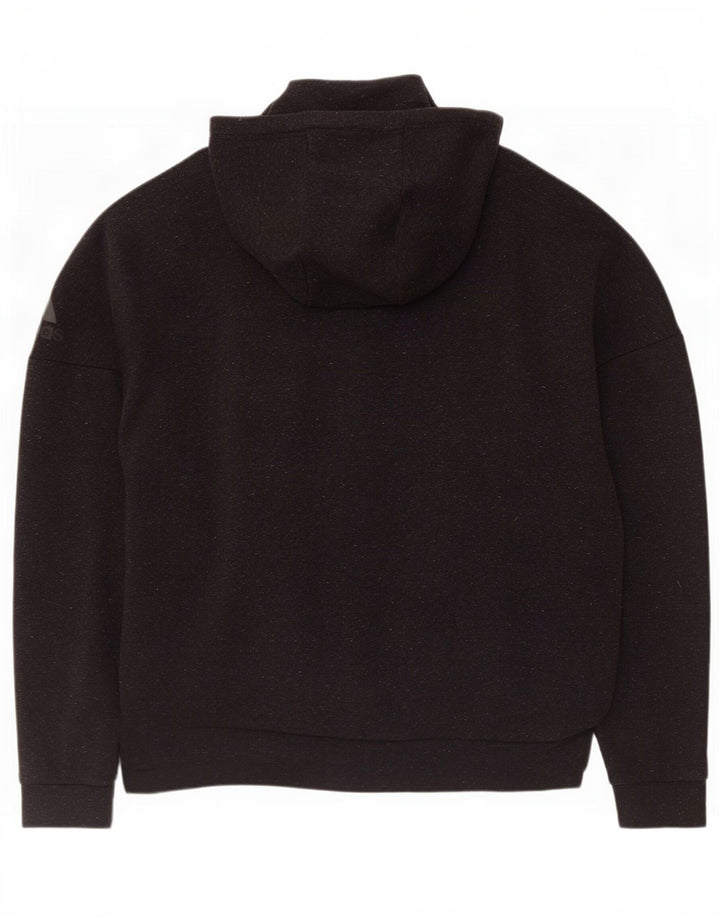 Adidas hættetrøje med lynlås til mænd Medium Grey Flecked