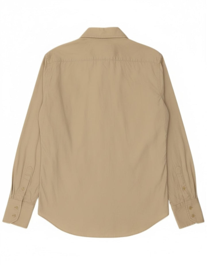 Zara Herreskjorte XL Beige Bomuld