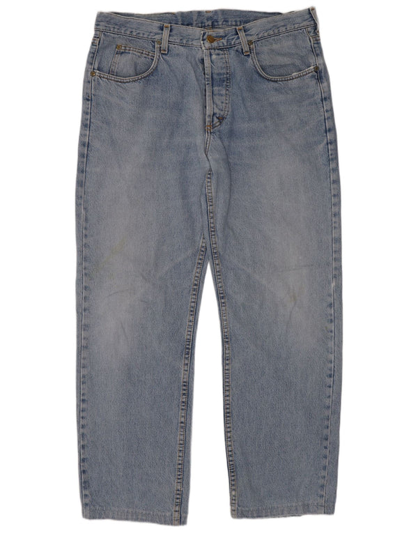Lee Straight Jeans til mænd W34 L30 Blå
