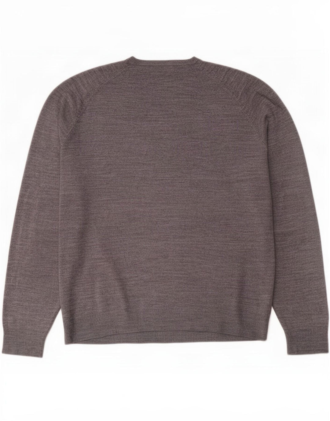 Marks & Spencer Herre Blue Harbor V-hals sweater Medium Grå Akryl