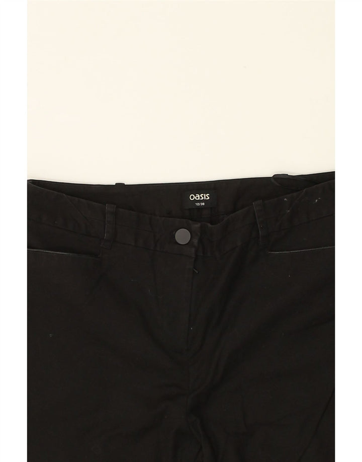 OASIS Womens Slim Casual Trousers UK 12 Medium W32 L26 Black | Vintage Oasis | Thrift | Second-Hand Oasis | Used Clothing | Messina Hembry 