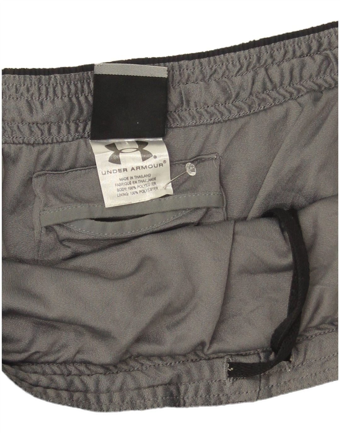 Under Armour Herre Sportshorts Small Black Polyester Sports