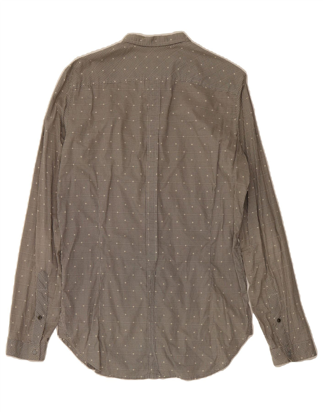 DIESEL Mens Abstract Pattern Shirt Large Grey Cotton Vintage Diesel and Second-Hand Diesel from Messina Hembry 