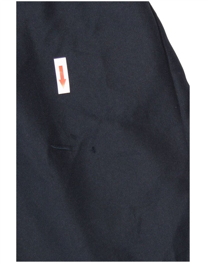 Izod Kvinder plisseret mininederdel UK 16 2XL W32 Marineblå polyester