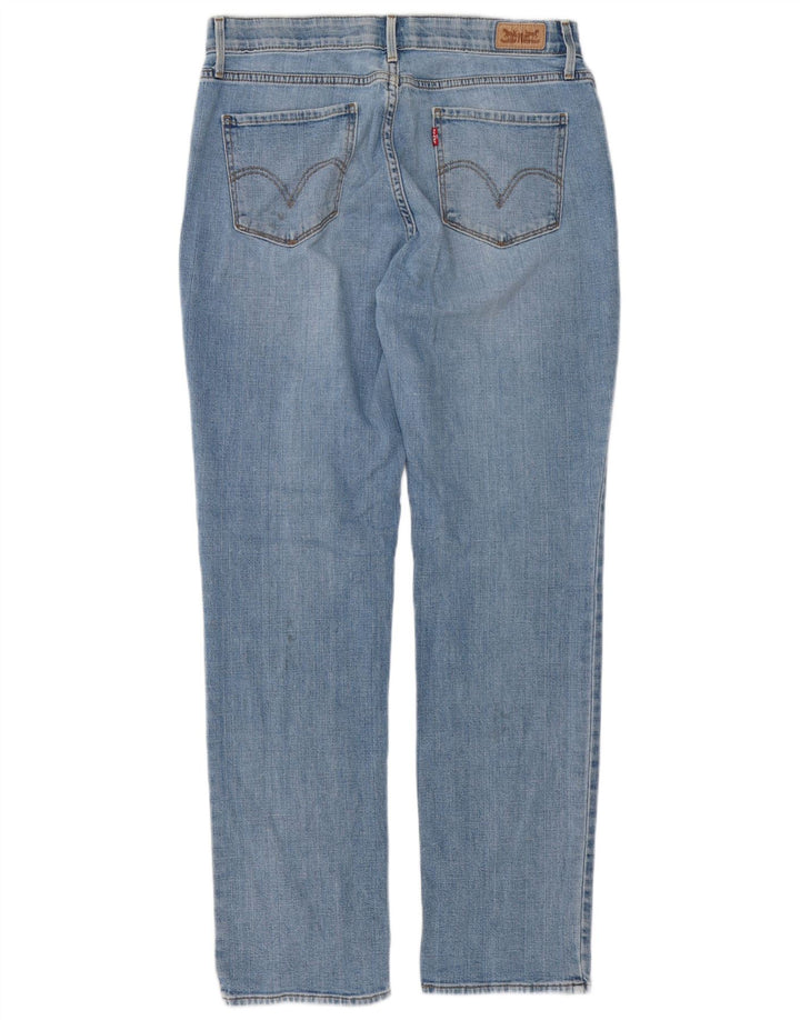Levi's Dame 525 Straight Jeans W32 L32 Blå Bomuld