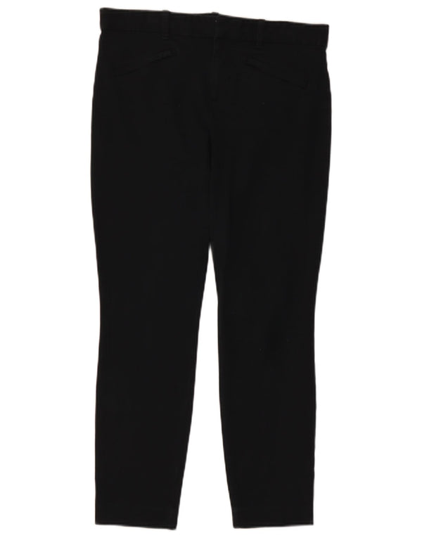 Gap Dame Slim Casual Bukser UK 8 Small W30 L26 Sort Bomuld