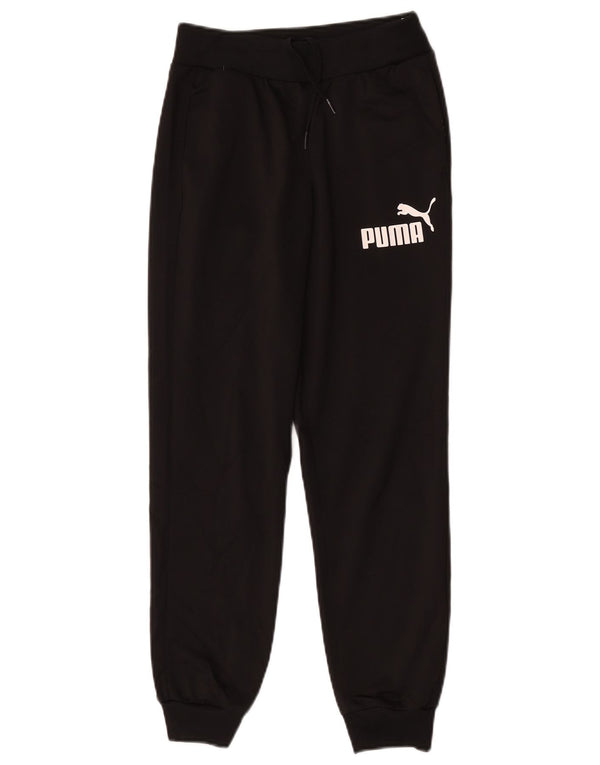 Puma Boys Grafisk træningsdragt Bukser Joggers 11-12 år Sort Polyester