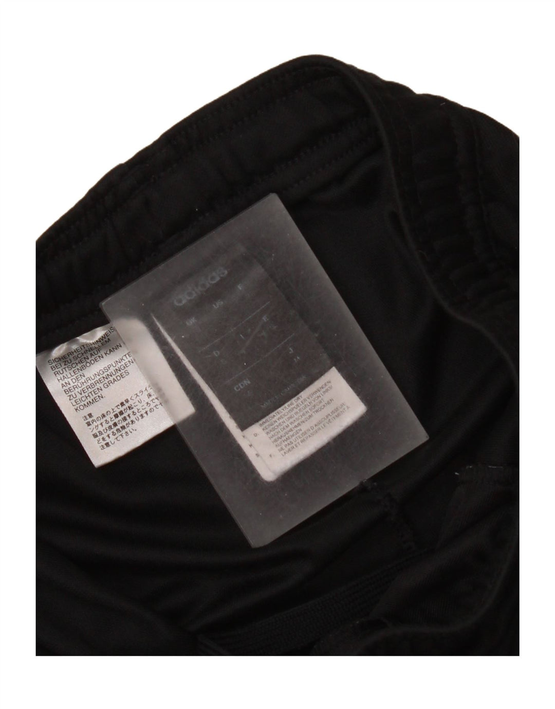 Adidas Træningsdragtsbukser til kvinder UK 10 Small Black Polyester
