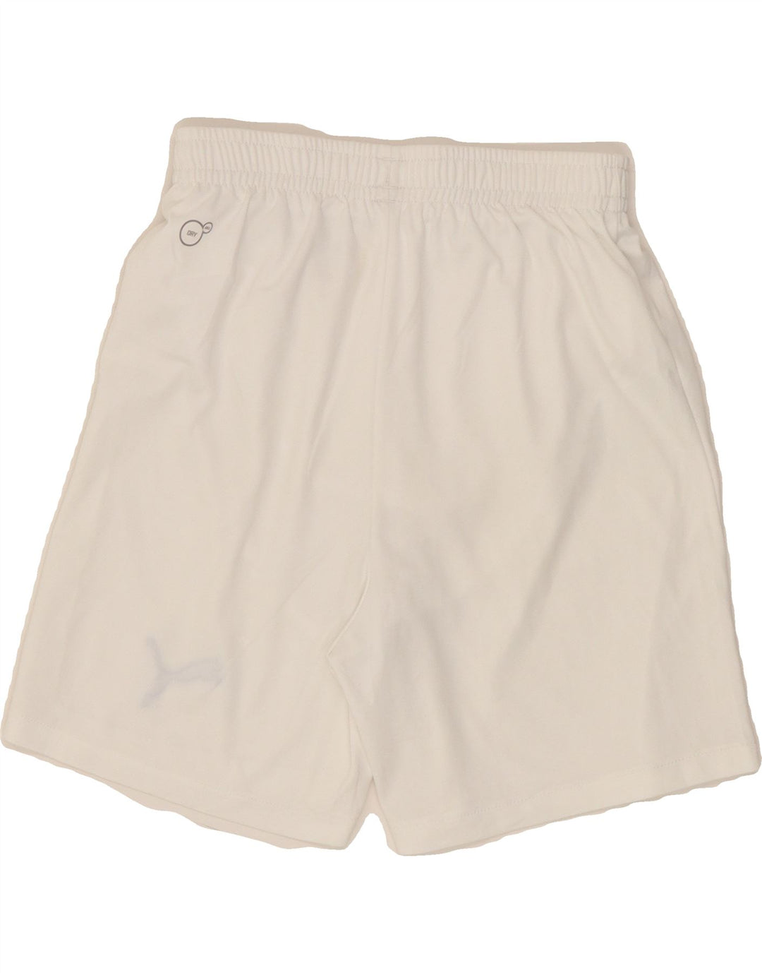 PUMA Boys Sport Shorts 13-14 Years XL White Polyester Vintage Puma and Second-Hand Puma from Messina Hembry 
