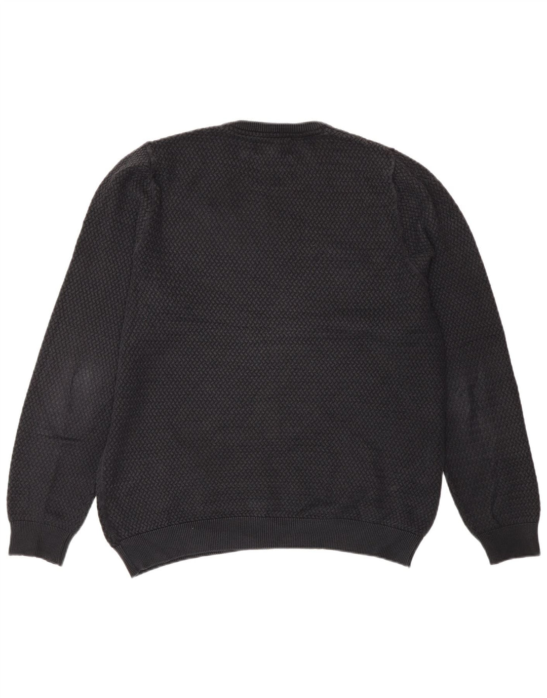 Marks & Spencer Herre Regular Fit Crew Neck trøje Sweater Large Black