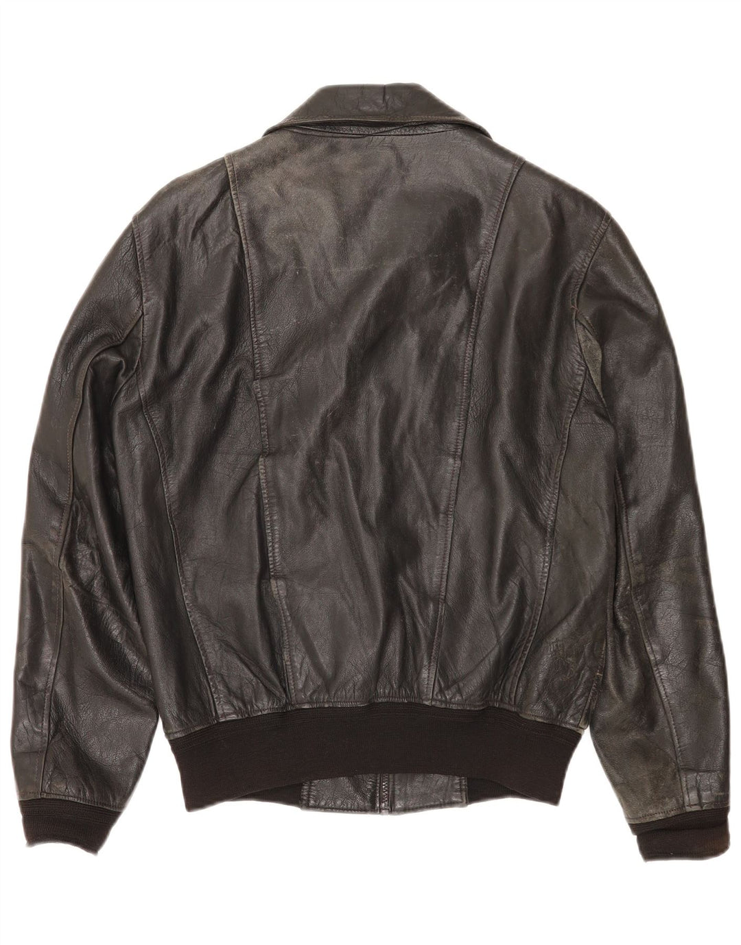 Vintage herre læderjakke UK 36 Small Black