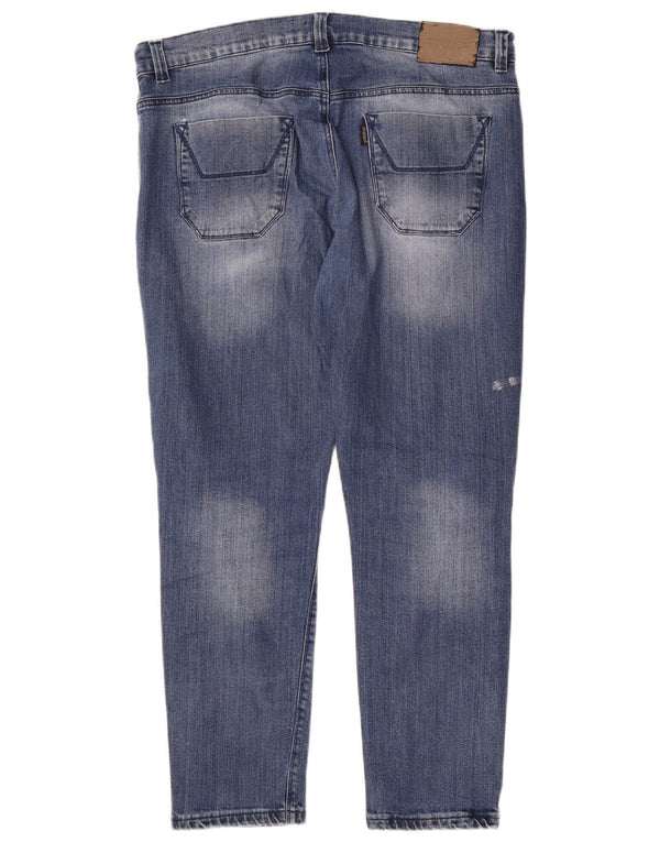 Jeckerson Herre Slim Jeans IT 52 XL W36 L29 Blå Bomuld