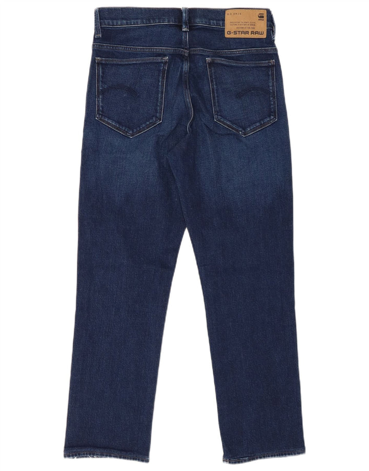 G-STAR Dame Slim Straight Jeans W27 L26 Marineblå Bomuld