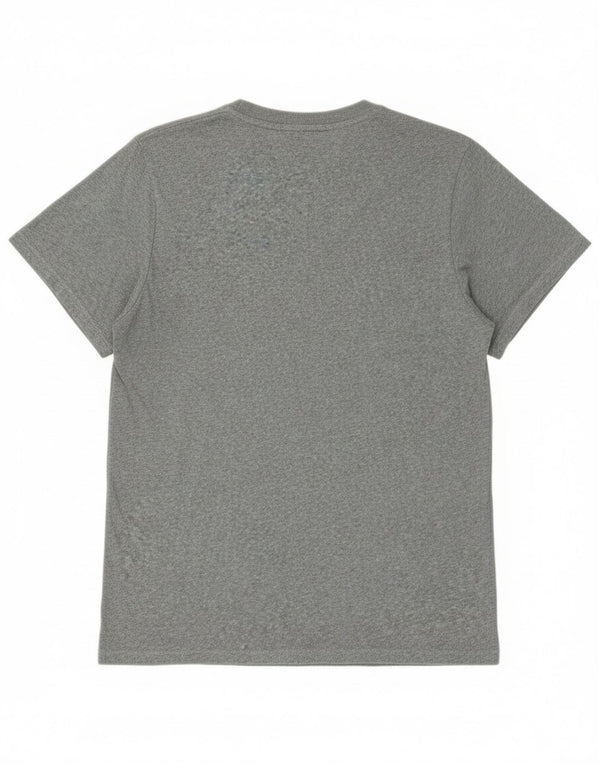 Superdry Herre T-shirt Top 3XL Grå Flecked Bomuld