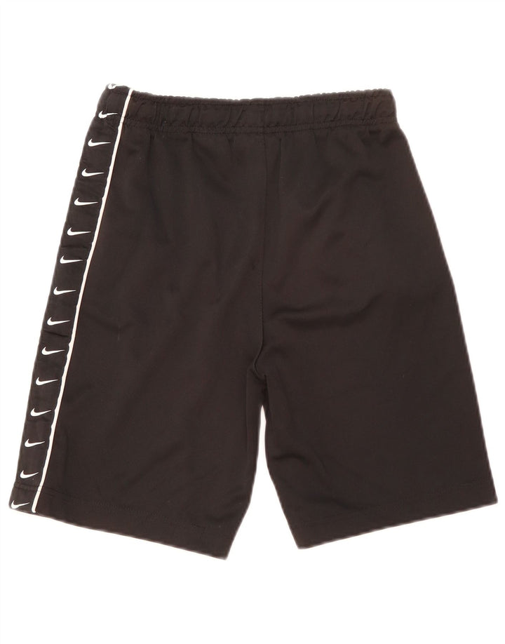 Nike drenge grafiske sportsshorts 12-13 år store sorte polyester