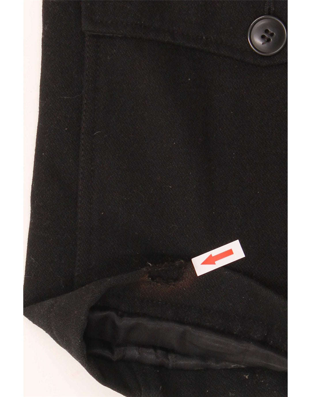 Levi's Herre Utility Jacket UK 40 Large Black Wool