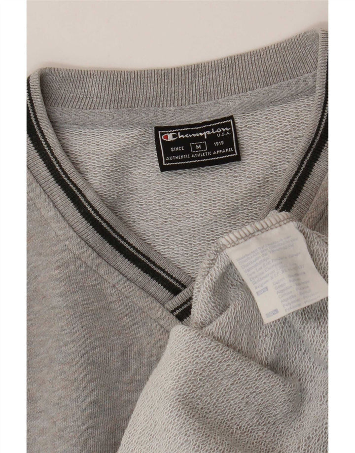 Champion Herre Sweatshirt Jumper Medium Grå Bomuld