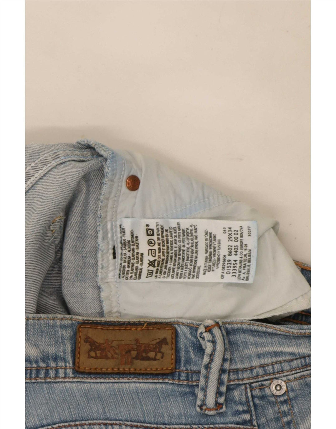 Levi's Dame Bootcut Jeans W29 L34 Blå Bomuld