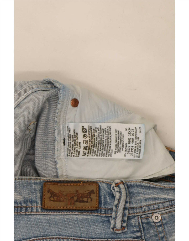 Levi's Dame Bootcut Jeans W29 L34 Blå Bomuld