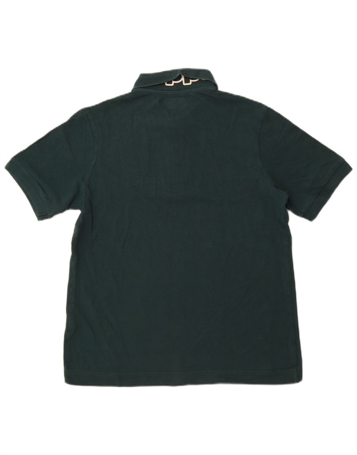 KAPPA Grafisk poloshirt til mænd, lille grøn bomuld