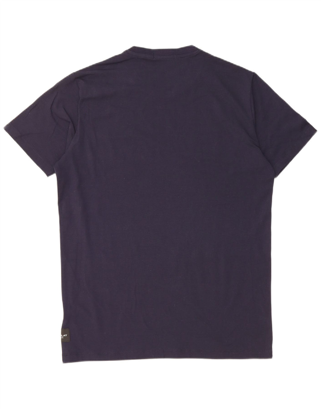 Replay Herre T-Shirt Top Medium Navy Blue