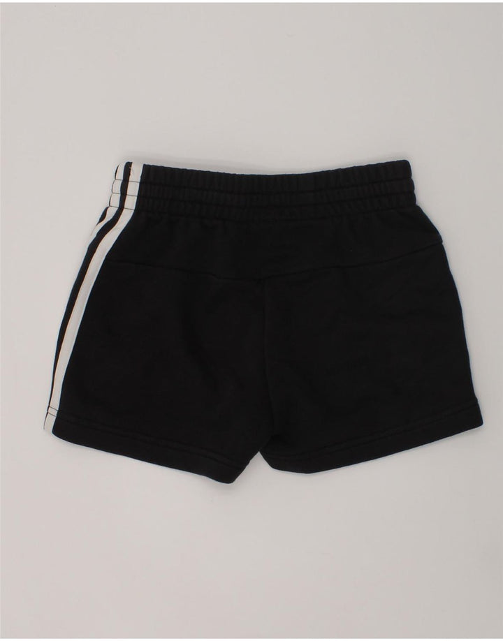ADIDAS Boys Sport Shorts 9-10 Years Black Cotton | Vintage Adidas | Thrift | Second-Hand Adidas | Used Clothing | Messina Hembry 