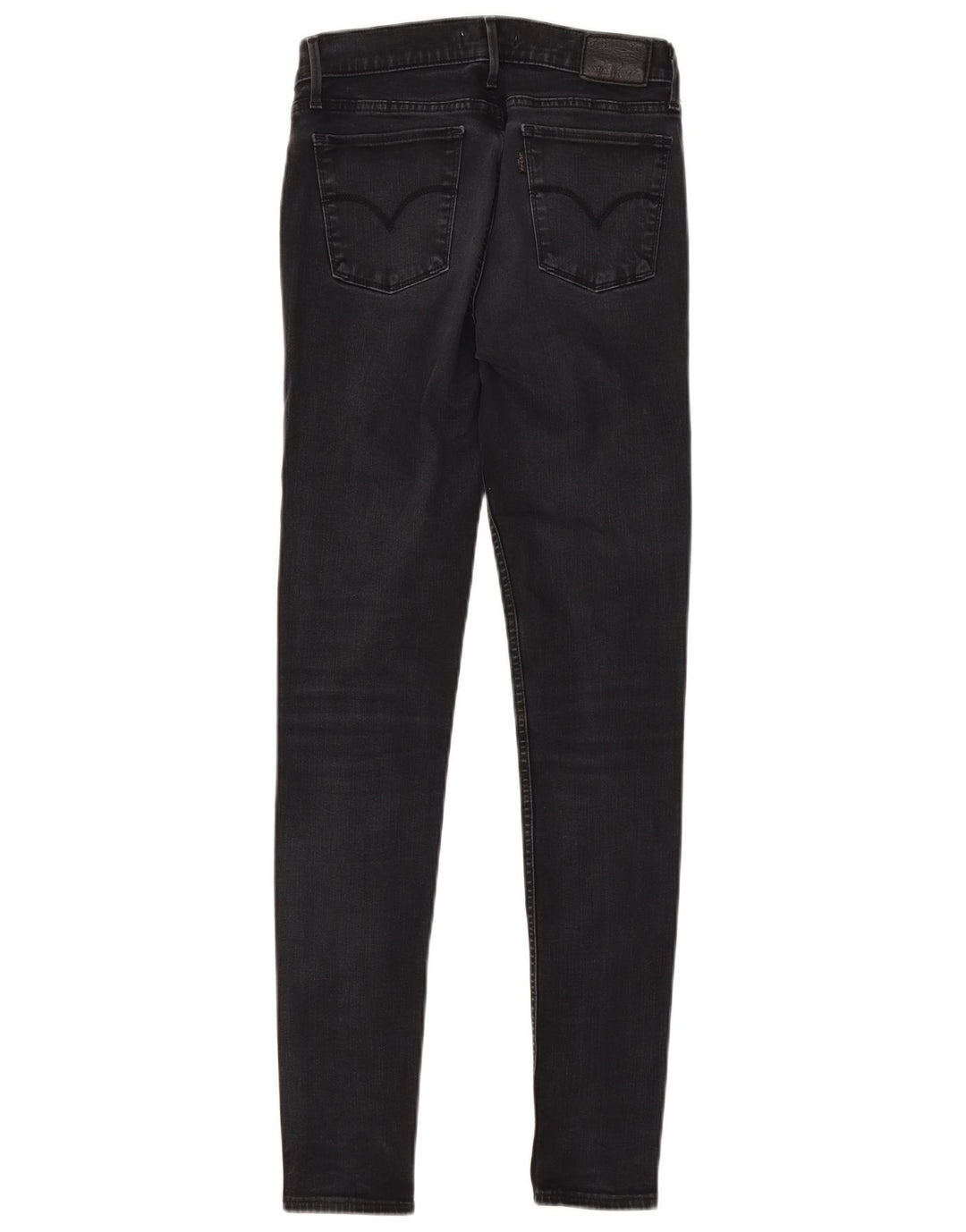 Levi's Dame 710 Super Skinny Jeans W29 L32 Sort Bomuld