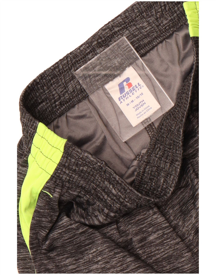 Russell Athletic Boys Sportsshorts 10-11 år Medium Grey Colourblock