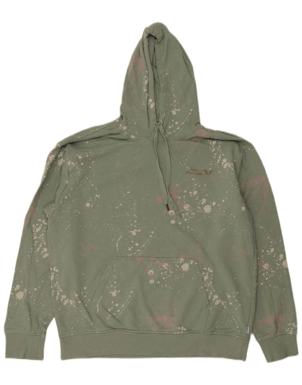 Hurley Herre Hættetrøje Jumper XL Grøn Tie Dye Bomuld