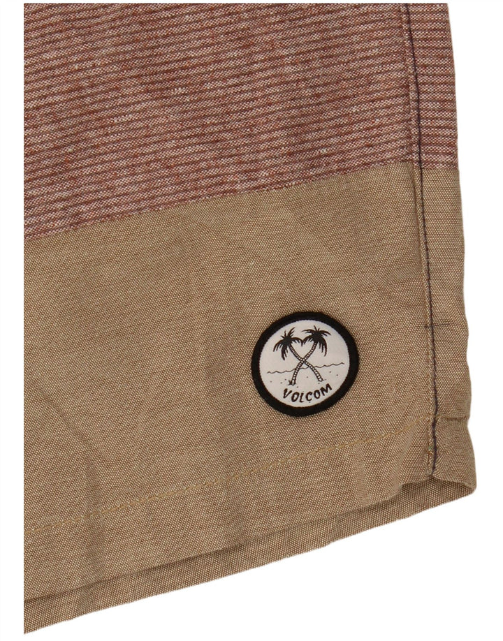 Volcom Herre Casual Shorts W32 Medium Flerfarvet Colourblock Bomuld