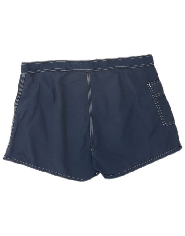 Sundek Badeshorts til mænd Large Navy Blue Colourblock Nylon