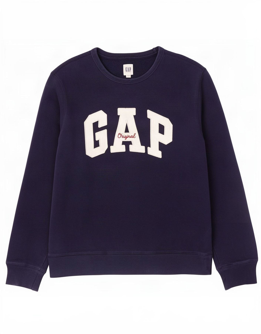 Gap Herre grafisk sweatshirt jumper lille marineblå bomuld
