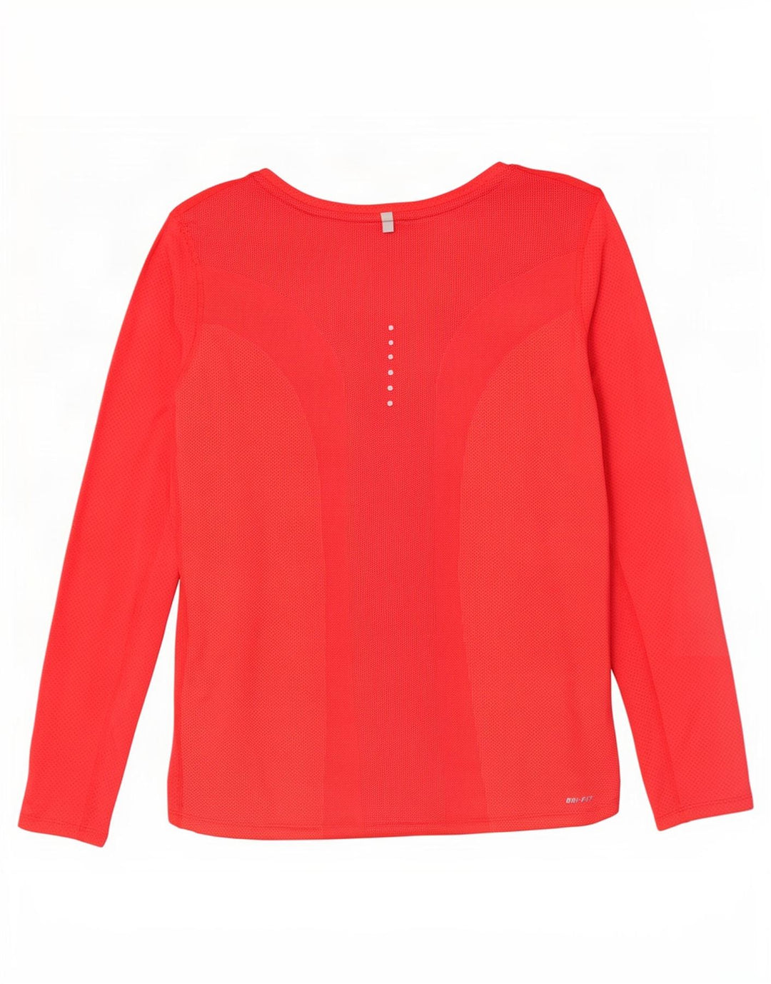 Nike Dame Dri Fit Top Langærmet UK 16 Large Red