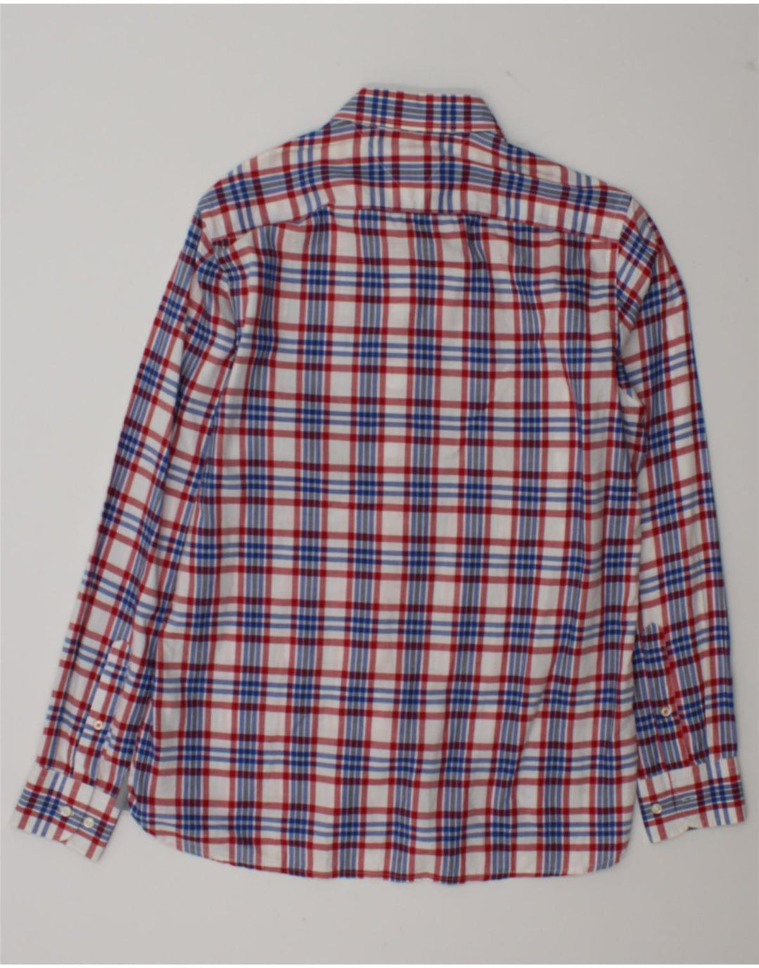 Tommy Hilfiger Herre Custom Fit skjorte Lille flerfarvet ternet bomuld