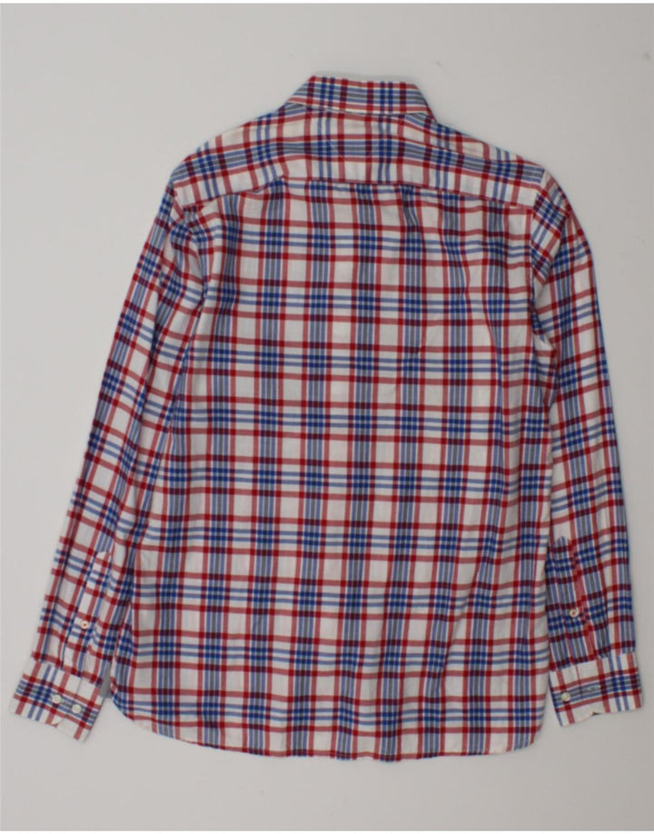 Tommy Hilfiger Herre Custom Fit skjorte Lille flerfarvet ternet bomuld