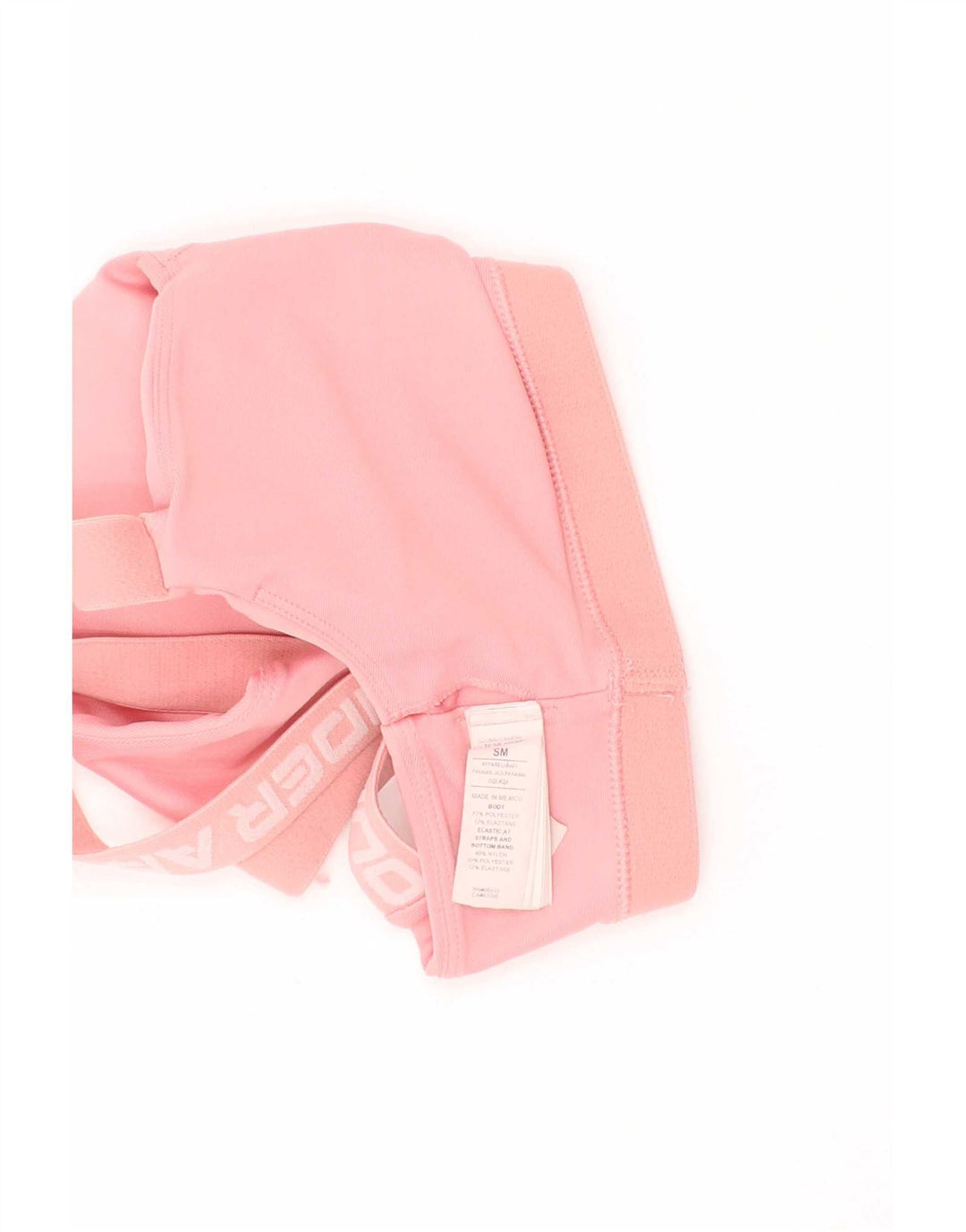 Under Armour Kvinders Grafisk Top Small/Medium Pink Colourblock Sport