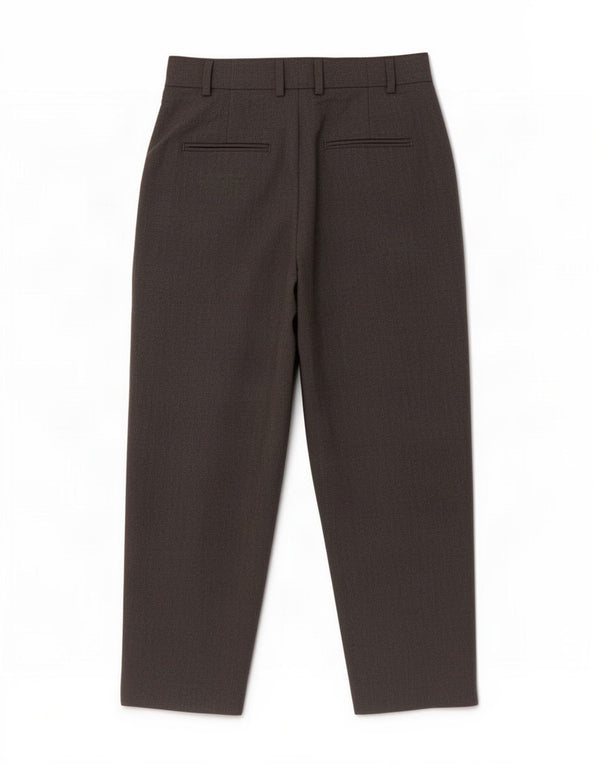 Zara Womens Crop Pegged Chino-bukser EU 36 XS W26 L25 Grå
