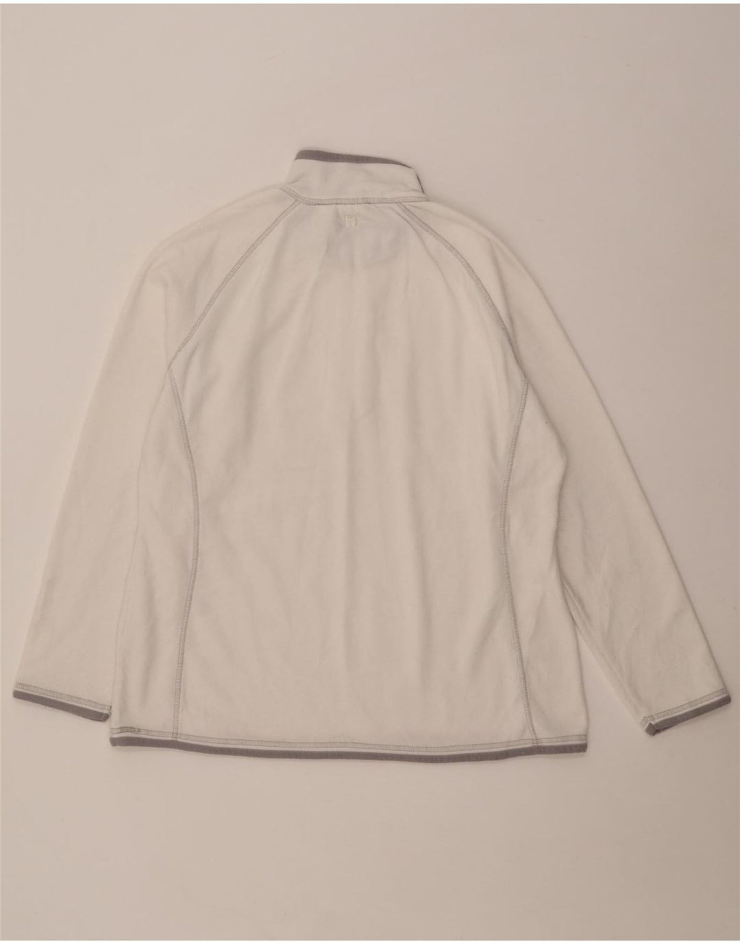 MOUNTAIN WAREHOUSE Fleecetrøje til kvinder med lynlåshals DK 18 XL Hvid polyester