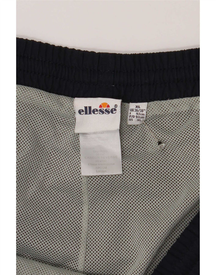 Ellesse Herre træningsdragt Bukser XL Navy Blue Polyester