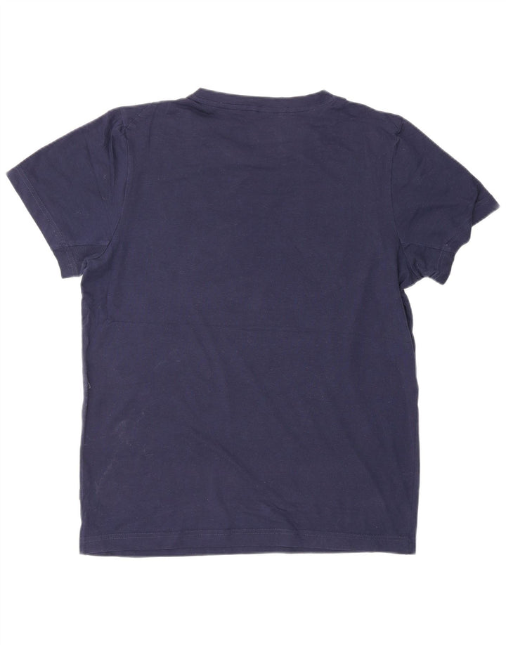 PUMA Grafisk T-shirt til mænd, medium marineblå
