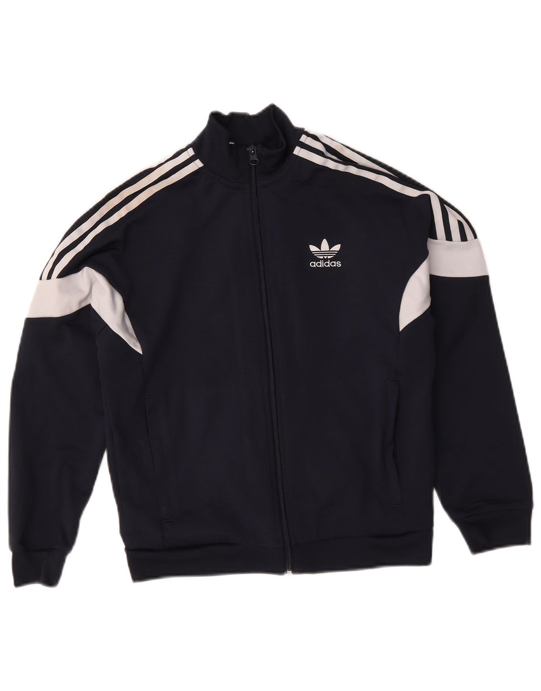 Adidas Træningsdragt Topjakke til drenge 11-12 år Navy Blue Colourblock