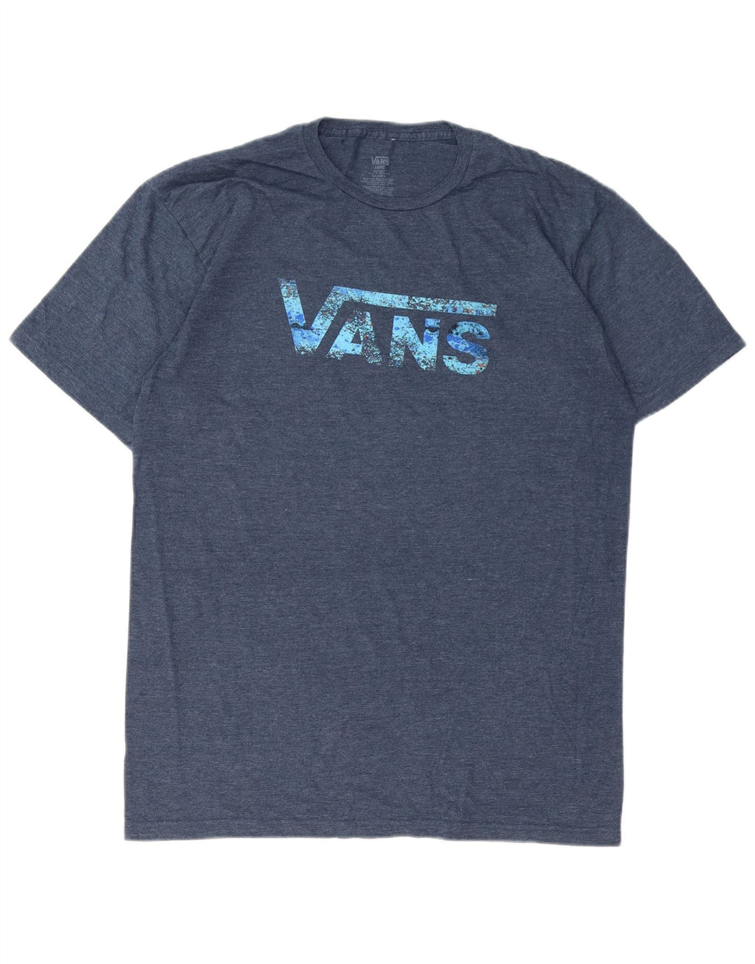 VANS Grafisk T-shirt til mænd, stor marineblå