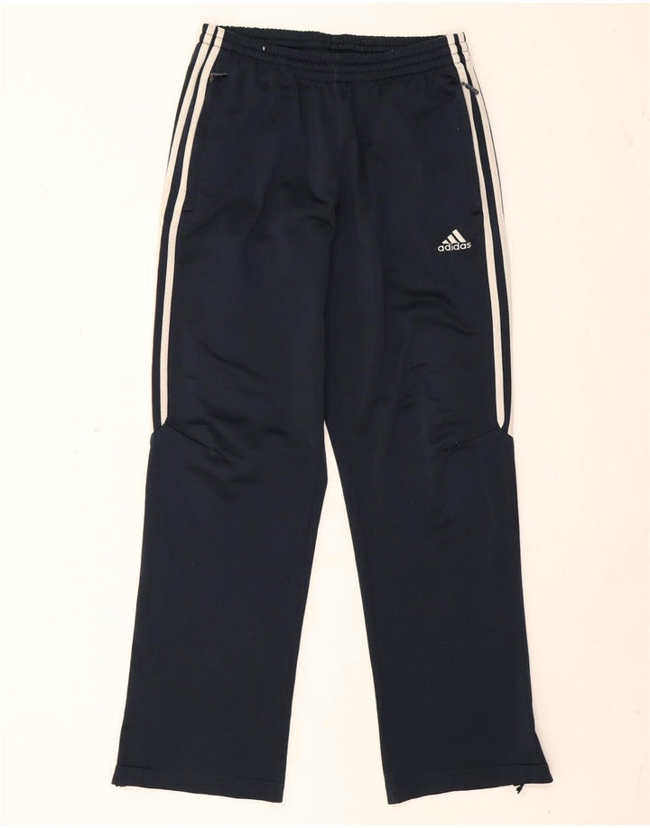 Adidas Træningsdragtsbukser til mænd UK 34/36 Small Navy Blue Polyester